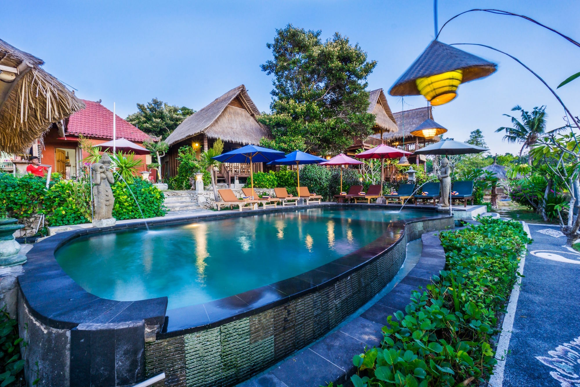 Hotel The Dafish Ceningan Ceningan Island Exterior foto